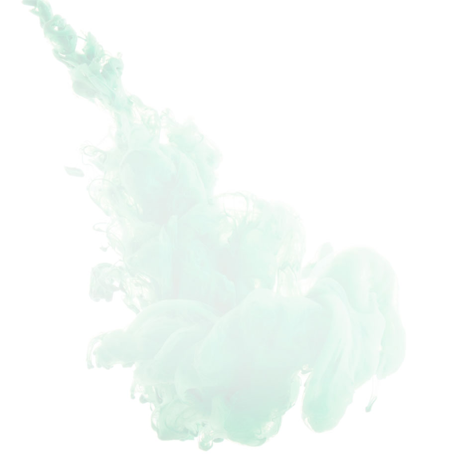 Green ink in water